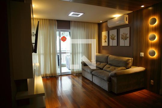 Sala de apartamento à venda com 2 quartos, 93m² em Baeta Neves, São Bernardo do Campo