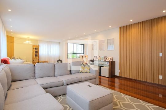 Sala de apartamento à venda com 4 quartos, 280m² em Tatuapé, São Paulo