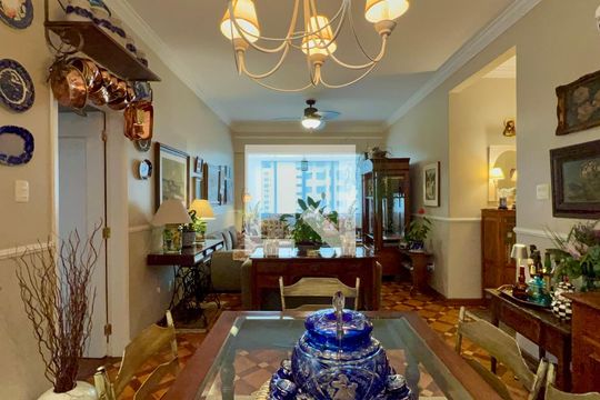 Sala de Jantar de apartamento à venda com 2 quartos, 113m² em Cerqueira César, São Paulo