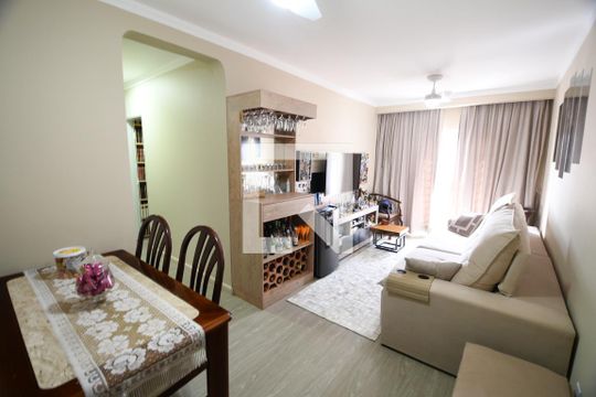 Sala de apartamento à venda com 2 quartos, 76m² em Vila Industrial (campinas), Campinas