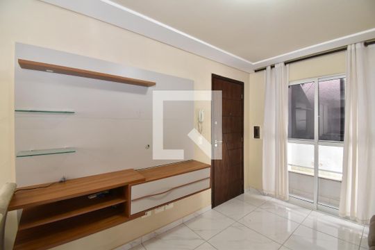 Sala/Cozinha de apartamento para alugar com 2 quartos, 58m² em Cidade Jardim, São José dos Pinhais