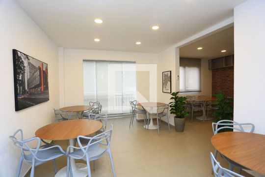 Área comum - Salão de festas de apartamento à venda com 2 quartos, 38m² em Cidade Jardim, São Paulo