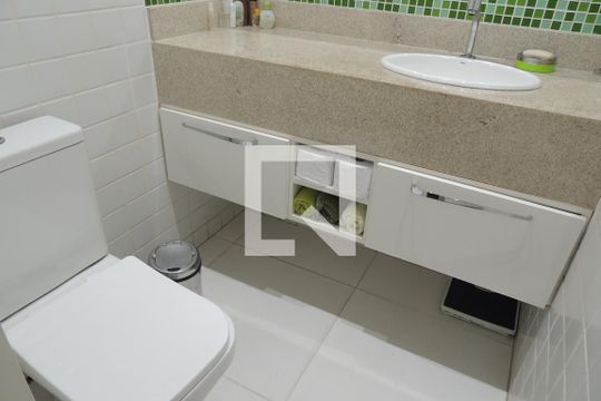 Lavabo de casa de condomínio à venda com 3 quartos, 200m² em Pechincha, Rio de Janeiro