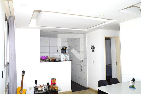 Sala de apartamento para alugar com 2 quartos, 83m² em São Gabriel, Belo Horizonte