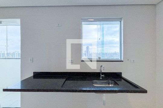 Sala/Cozinha de apartamento para alugar com 1 quarto, 80m² em Jardim Maringa, São Paulo