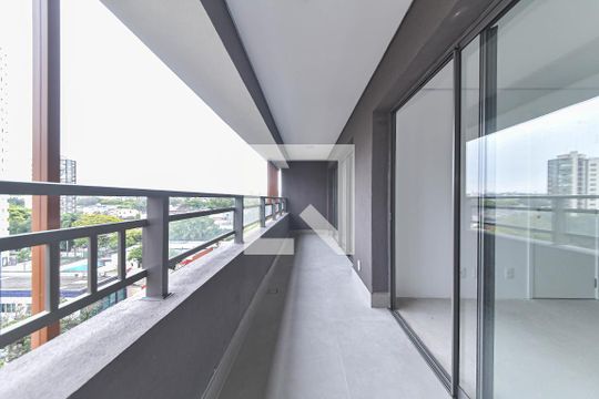 Varanda de apartamento à venda com 1 quarto, 54m² em Campo Belo, São Paulo
