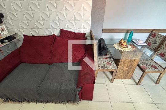 Sala/Cozinha de apartamento à venda com 2 quartos, 76m² em Jardim Marek, Santo André