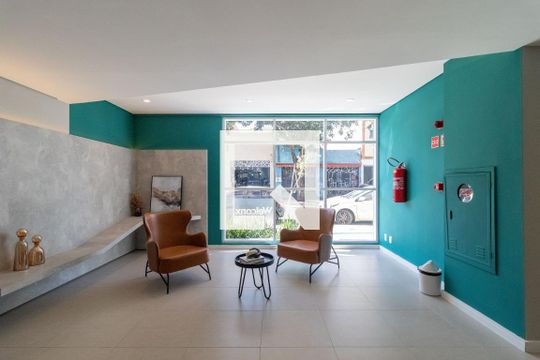 Recpçao de apartamento à venda com 1 quarto, 29m² em Vila Romana, São Paulo