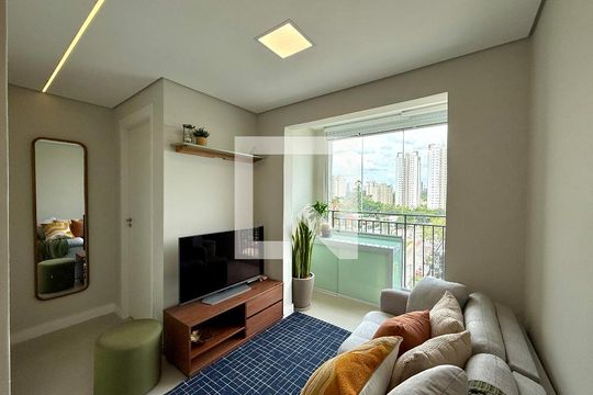 Sala  de apartamento à venda com 2 quartos, 44m² em Vila Cruzeiro, São Paulo