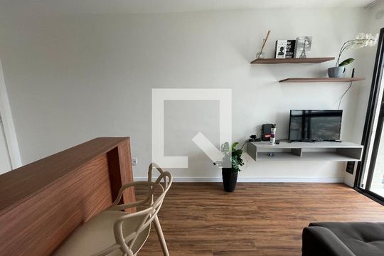 Sala de apartamento para alugar com 1 quarto, 30m² em Butantã, São Paulo
