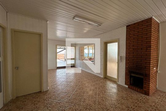 Sala de casa para alugar com 3 quartos, 129m² em Ideal, Novo Hamburgo