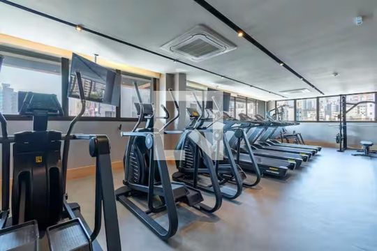 Área comum - Academia de kitnet/studio à venda com 1 quarto, 25m² em Boa Vista, Porto Alegre