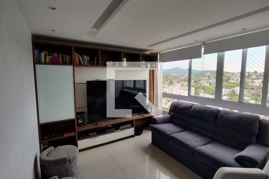 Sala de apartamento à venda com 3 quartos, 105m² em Guarani, Novo Hamburgo