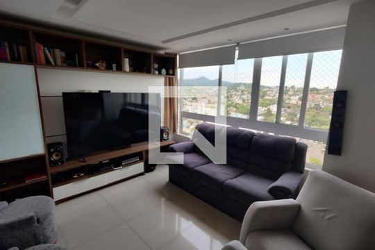 Sala de apartamento à venda com 3 quartos, 105m² em Guarani, Novo Hamburgo
