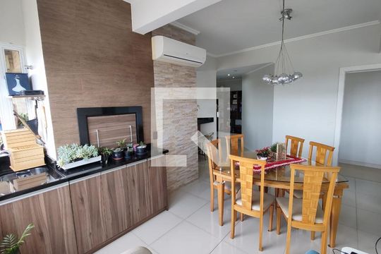 Sala de Jantar de apartamento à venda com 3 quartos, 105m² em Guarani, Novo Hamburgo