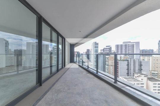 Varanda de apartamento à venda com 3 quartos, 152m² em Vila Olímpia, São Paulo
