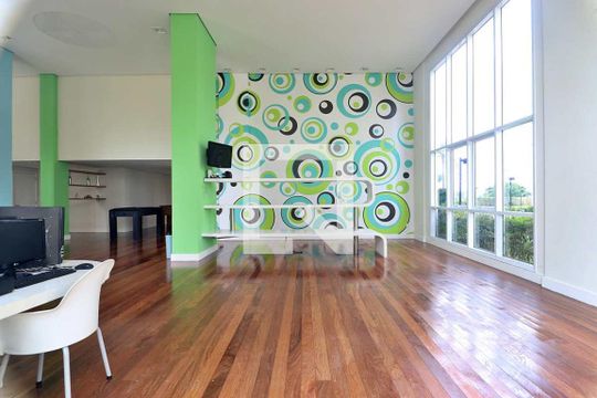Área comum - Salão de jogos de apartamento para alugar com 4 quartos, 135m² em Jardim, Santo André