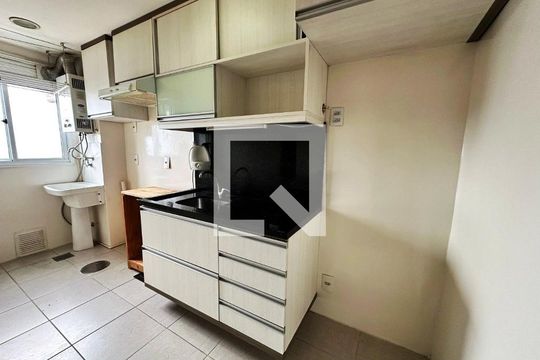 Sala/Cozinha de apartamento para alugar com 2 quartos, 50m² em Sarandi, Porto Alegre