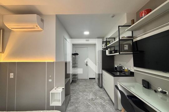 Studio de kitnet/studio para alugar com 1 quarto, 23m² em Indianópolis, São Paulo