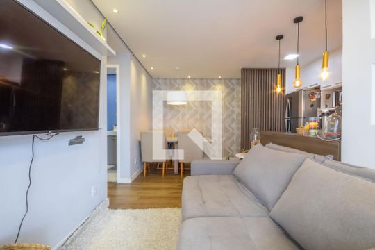 Sala de apartamento à venda com 2 quartos, 56m² em Bela Vista, Osasco