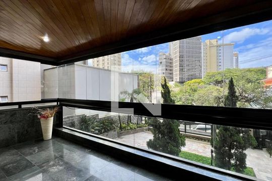 varanda de apartamento para alugar com 4 quartos, 431m² em Lourdes, Belo Horizonte