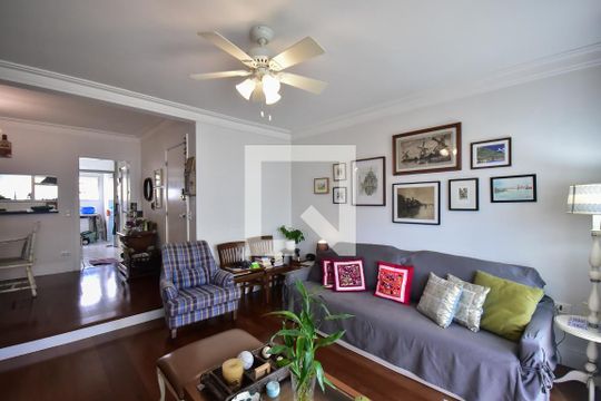Sala de apartamento para alugar com 3 quartos, 222m² em Jardim Ampliacao, São Paulo