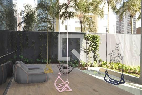 Área comum de kitnet/studio para alugar com 1 quarto, 28m² em Paraíso, São Paulo