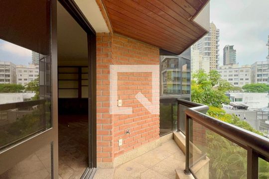 Varanda de apartamento à venda com 3 quartos, 173m² em Jardim Paulista, São Paulo