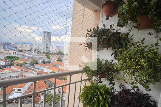 Varanda da Sala de apartamento para alugar com 2 quartos, 48m² em Mooca, São Paulo