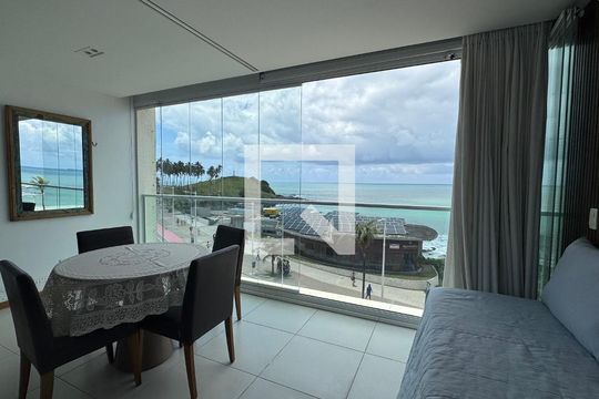 Sala de apartamento para alugar com 1 quarto, 59m² em Barra, Salvador