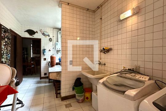 Área de Serviço de casa à venda com 4 quartos, 524m² em Vidigal, Rio de Janeiro