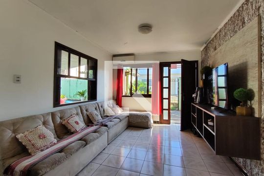 Sala de casa para alugar com 2 quartos, 115m² em Rondônia, Novo Hamburgo