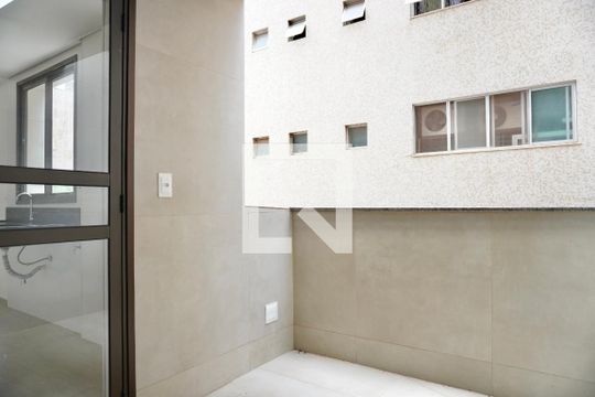Área de Serviço de apartamento à venda com 2 quartos, 67m² em Funcionários, Belo Horizonte