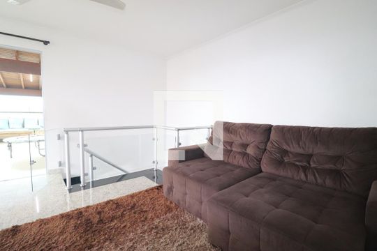 Sala de apartamento à venda com 3 quartos, 137m² em Parque Sao Vicente, Santo André