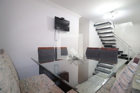 Sala de jantar de apartamento à venda com 3 quartos, 137m² em Parque Sao Vicente, Santo André