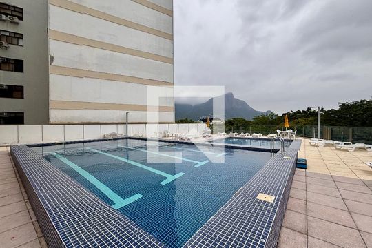 Área comum de apartamento para alugar com 3 quartos, 115m² em Leblon, Rio de Janeiro