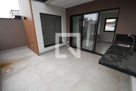 Varanda de casa de condomínio para alugar com 3 quartos, 158m² em Parque Taquaral, Campinas
