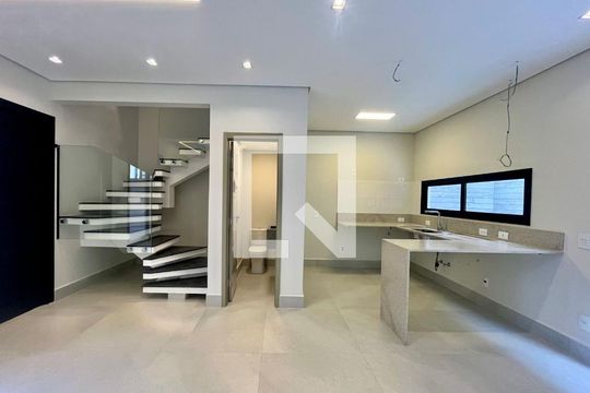 Sala de casa de condomínio à venda com 3 quartos, 158m² em Parque Taquaral, Campinas