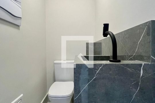 Lavabo de casa de condomínio à venda com 3 quartos, 158m² em Parque Taquaral, Campinas