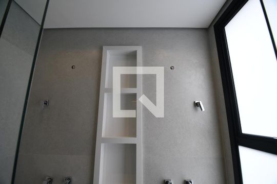 Banheiro 1 - Suíte de casa de condomínio à venda com 3 quartos, 158m² em Parque Taquaral, Campinas