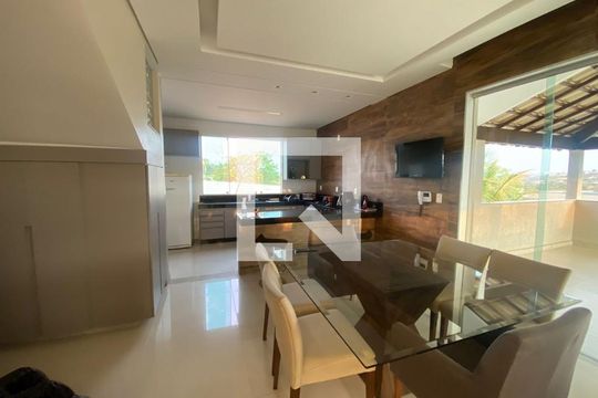 Sala de Jantar de casa para alugar com 5 quartos, 2500m² em Nossa Senhora de Lourdes, Lagoa Santa
