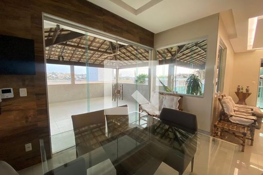 Sala de Jantar de casa para alugar com 5 quartos, 2500m² em Nossa Senhora de Lourdes, Lagoa Santa