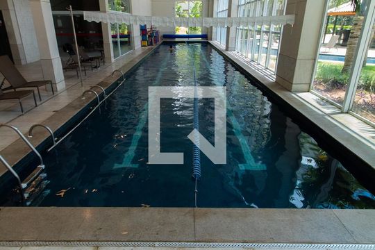 ÁREA COMUM - PISCINA AQUECIDA de apartamento à venda com 3 quartos, 131m² em Fazenda São Quirino, Campinas