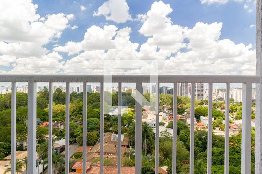 Varanda de apartamento para alugar com 2 quartos, 38m² em Paraíso do Morumbi, São Paulo