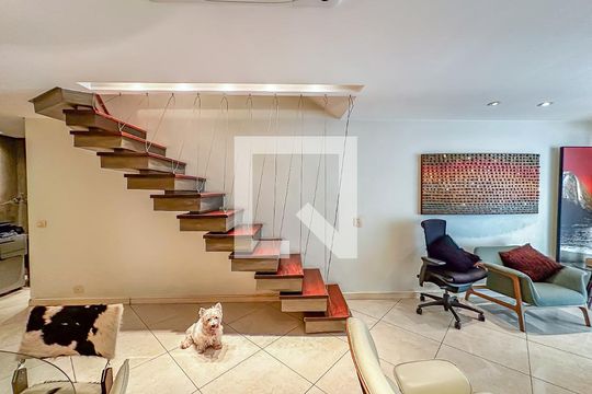 Sala de apartamento à venda com 3 quartos, 230m² em Botafogo, Rio de Janeiro