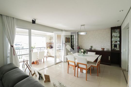 Sala de apartamento à venda com 3 quartos, 121m² em Lauzane Paulista, São Paulo