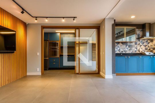 Sala de apartamento à venda com 3 quartos, 134m² em Vila Nova Conceição, São Paulo