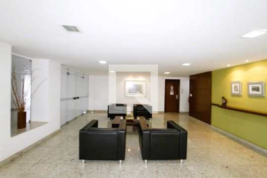 Hall de entrada de apartamento à venda com 4 quartos, 180m² em São Bento, Belo Horizonte