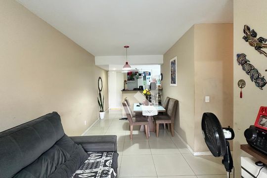 Sala de apartamento à venda com 3 quartos, 77m² em Recreio dos Bandeirantes, Rio de Janeiro