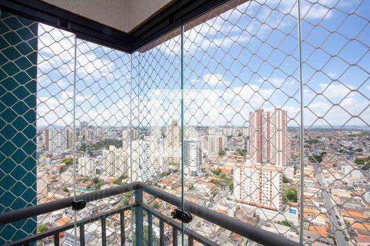 Varanda da Sala de apartamento para alugar com 2 quartos, 51m² em Centro, Diadema